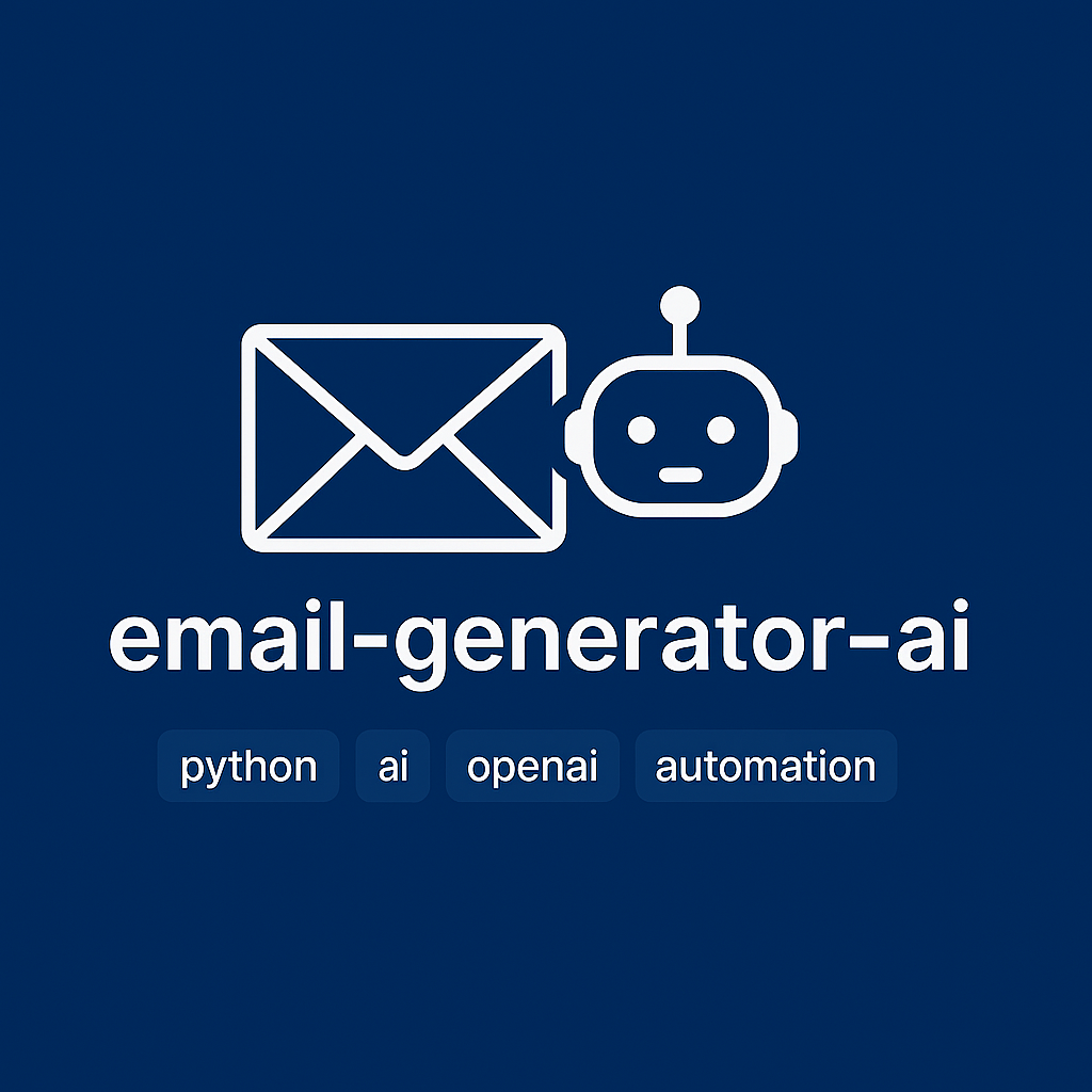 Ilustración del generador de correos con IA