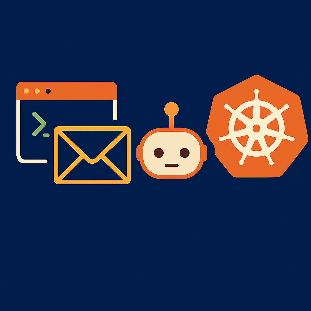 Ilustración de arquitectura Kubernetes para gestión de tareas